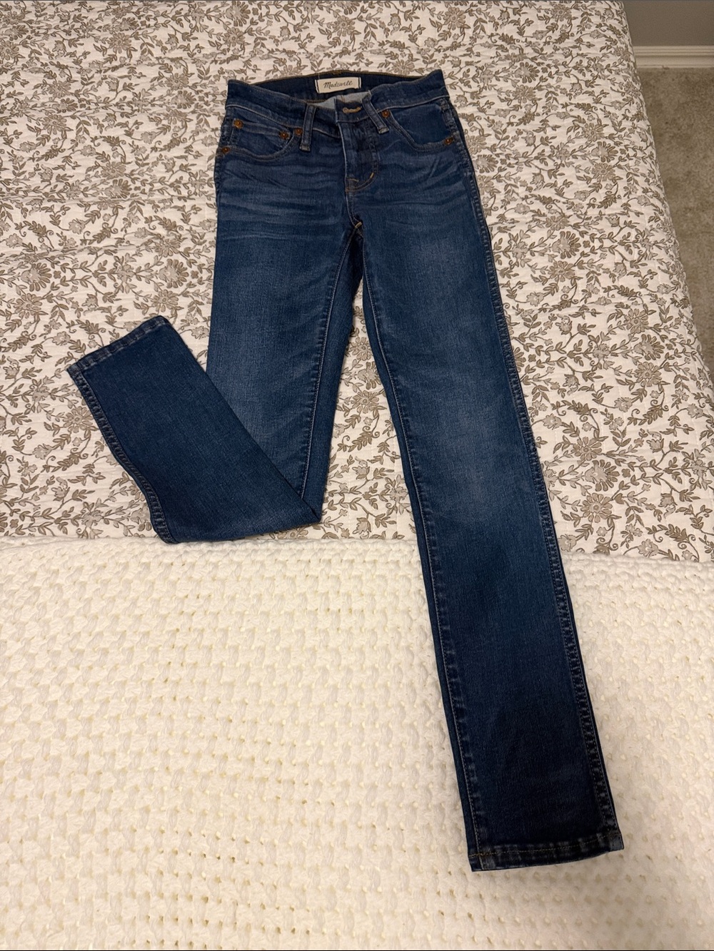 Madewell Dark Blue Skinny Jeans